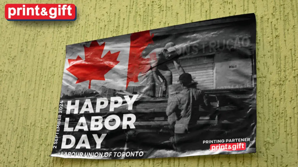 Prints for Celebrating Achievements and Honoring Canadian Labour Day