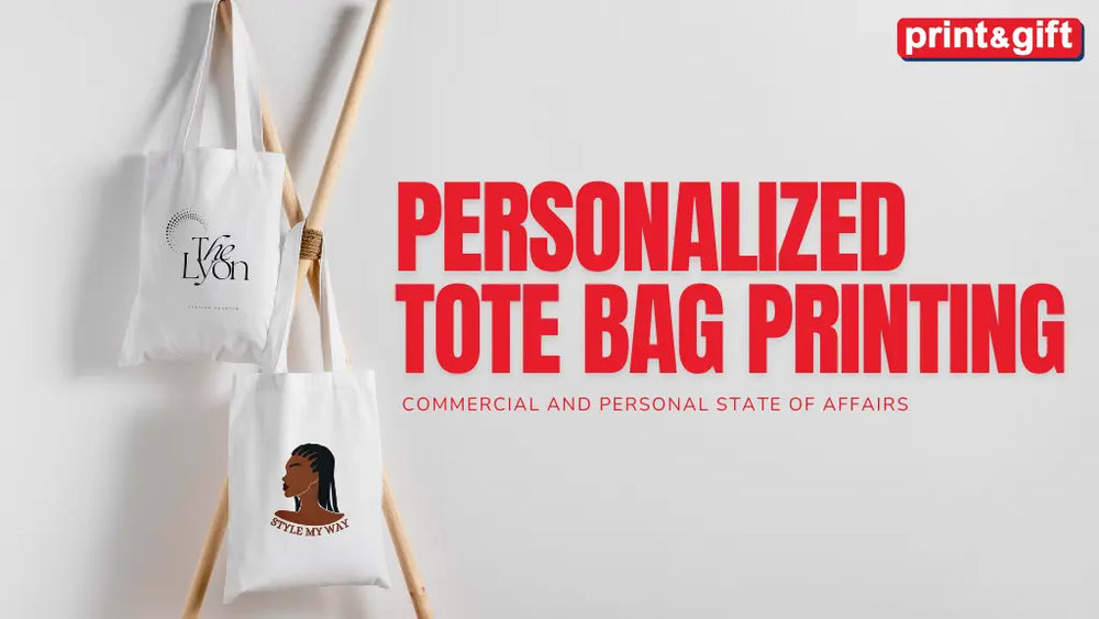 Application of tote bag printing in both commercial and personal state of affairs