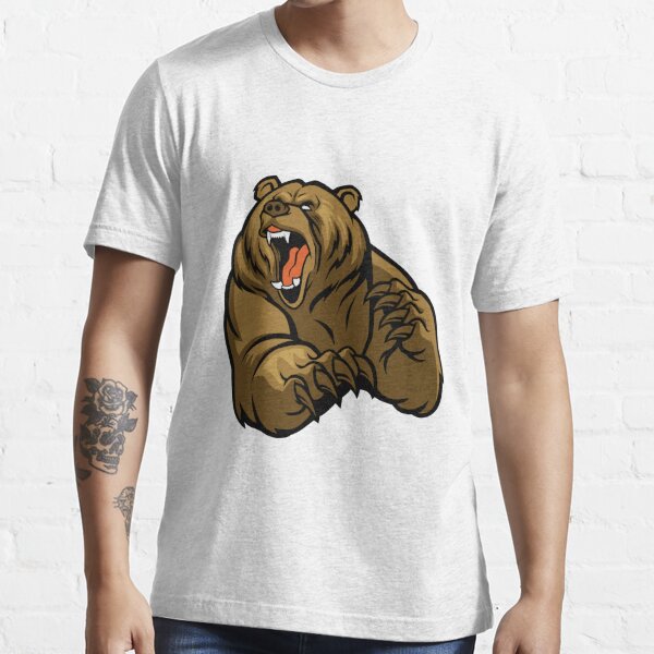 
                  
                    white t-shirt bear printing on t-shirt
                  
                