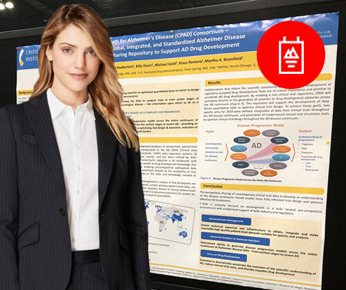 presentation poster with text and graphics